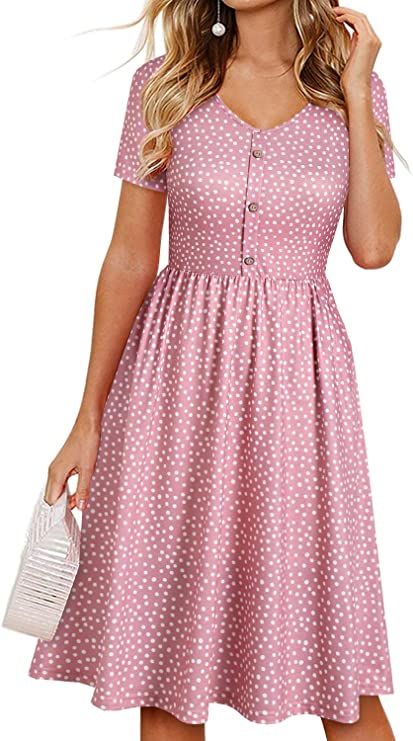 Fall Dresses For Women, Casual Frocks, Amazon Dresses, Dress Pockets, Frock Design, Maxi Dresses Casual, Going Out Dresses, Casual Summer Dresses, Pocket Dress