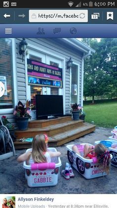 drive in movie theater at home birthday party. laundry basket cars Movie Theater At Home, At Home Birthday Party, Movie Theater Party, At Home Birthday, Home Birthday Party, Cars Birthday Party, Movie Birthday Party, Drive In Movie Theater, Backyard Movie Nights