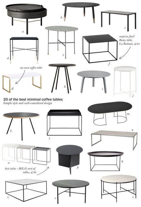 20 of the best minimal coffee tables Diy Coffee Tables Ideas, Minimal Coffee Table, Minimal Coffee, Unique Coffee Tables, Bauhaus Interior, Coffee Table Inspiration, Coffee Tables Ideas, Diy Coffee Tables, Kursi Bar