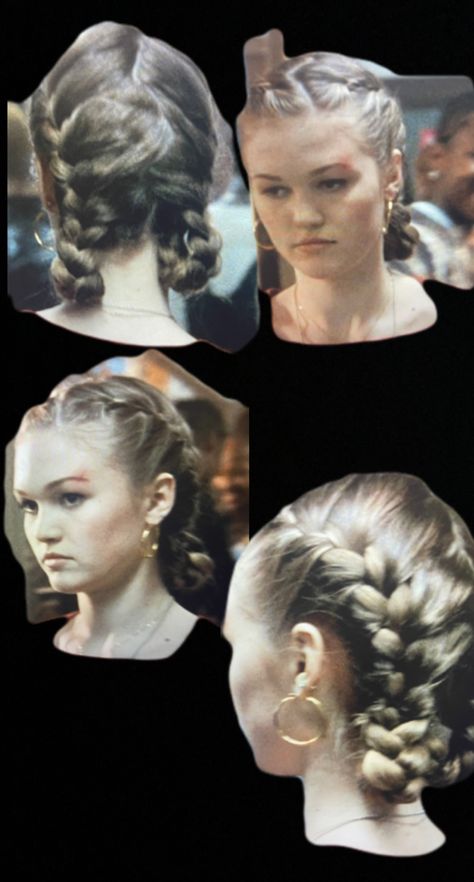 Julia Stiles Hairstyles, Save The Last Dance Hairstyles, Braided Buns, Save The Last Dance, Julia Stiles, The Last Dance, Dance Hairstyles, Braided Bun, Last Dance