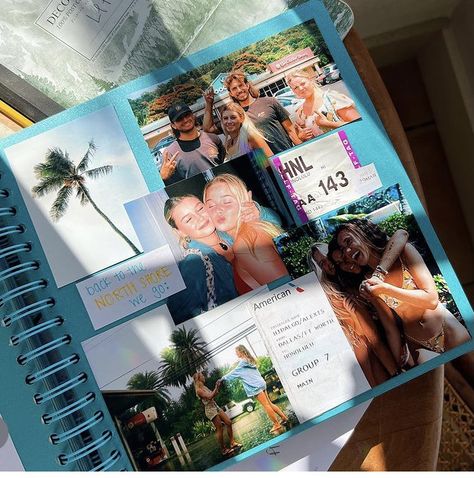 Senior Scrapbook Ideas, Senior Year Scrapbook, School Memories Scrapbook, Lexi Hidalgo, Friend Scrapbook, Memory Journal, School Scrapbook, Summer Scrapbook, Scrapbook Book