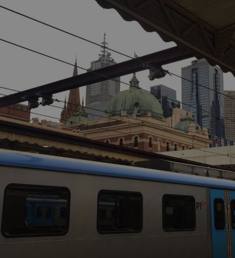 Melbourne Train Aesthetic, Melbourne Tram, Train Aesthetic, Melbourne Apartment, University Of Melbourne, Instagram Aesthetic, Melbourne, University, Train