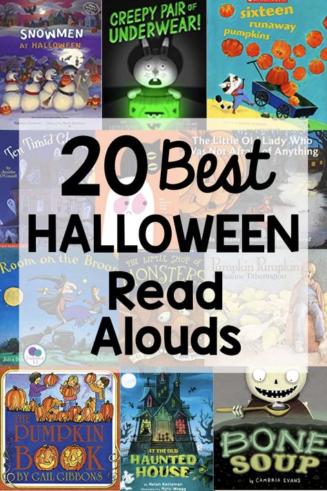 Pumpkin Books For Kindergarten, Pumpkin Pumpkin Book Activities, October Read Alouds, Teaching Rhyming, Halloween Stories For Kids, Read Alouds Kindergarten, Halloween Read Alouds, Books For Halloween, Creepy Carrots