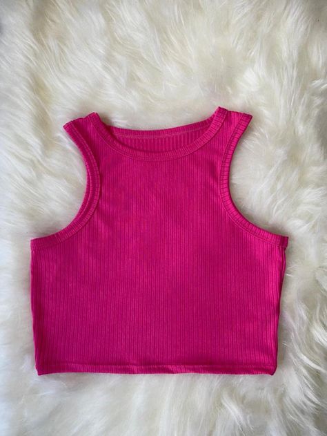 Crop Top Rosa, Jeans Cropped, Top Crop, Simple Trendy Outfits, Perfect Life, Tank Top Cami, Women Clothing, Trendy Outfits, Womens Tees