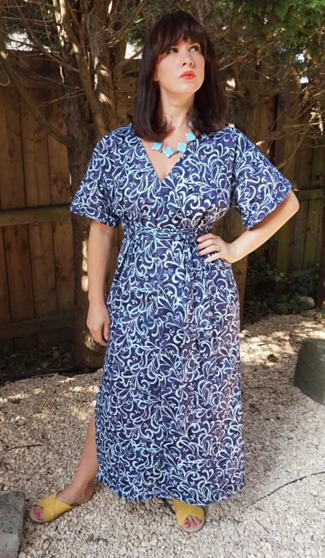 Diy Kaftan Dress, Maxi Dress Patterns Free, Maxi Dress Diy, Diy Kaftan, Kaftan Dress Pattern, Maxi Dress Pattern Sewing, Diy Maxi Dress, Kaftan Pattern, Dress Sewing Patterns Free