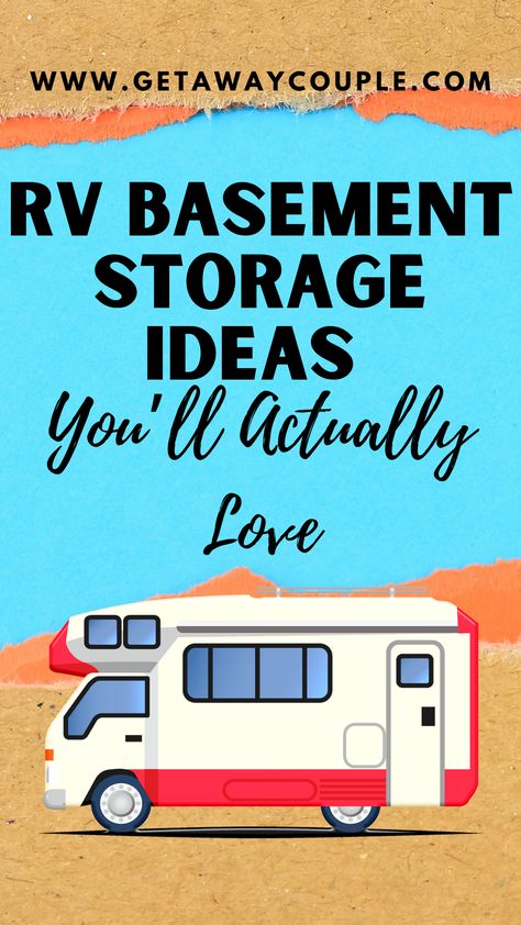 Fifth Wheel Basement Storage Ideas, Rv Cargo Storage Ideas, Camper Basement Storage, Rv Outdoor Storage Ideas, Rv Outside Storage Ideas, Rv Tool Storage Ideas, Rv Garage Storage Ideas, Dollar Tree Rv Camping Hacks, Under Rv Storage Ideas