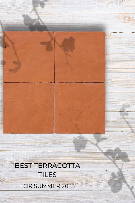 Terracotta Ideas, Terracotta Flooring, Terracotta Tile, Natural Clay, Clay Tiles, Terracotta Tiles, Stone Tile, Types Of Flooring, Office Spaces