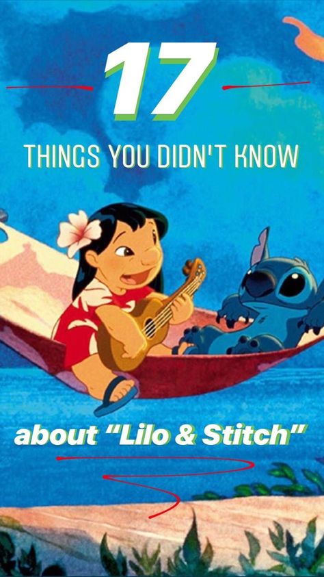 17 surprising things you didn't know about 'Lilo & Stitch' Lilo And Stitch Characters, Stitch Character, Lilo Et Stitch, Activities For Adults, Lilo Stitch, Disney Fun, Classic Films, Stitch Disney, Lilo And Stitch