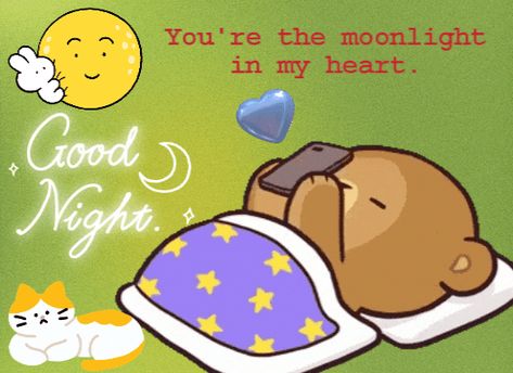 Goodnight Sweetheart I Love You, Cute Memes For Him Goodnight, Good Night Teddy Bear Gif, Night Hug, Cuddling Gif, Goodnight Cute Meme, Good Night Love Memes, Good Night Hug, Holiday Memes