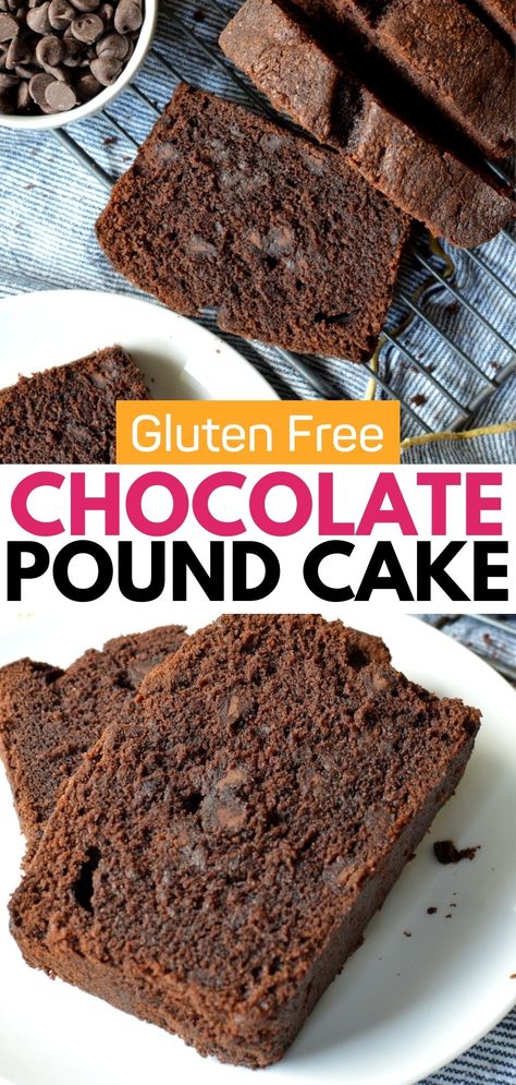 gluten free chocolate pound cake Gluten Free Chocolate Loaf Cake, Gluten Free Rock Cakes, Gluten Free Chocolate Pound Cake, Gluten Free Chocolate Bread, Gluten Free Chocolate Chip Cake, Gluten Free Loaf Cake Recipes, Gluten Free Pound Cake Recipe, Gf Biscuits, Gf Cake Recipe