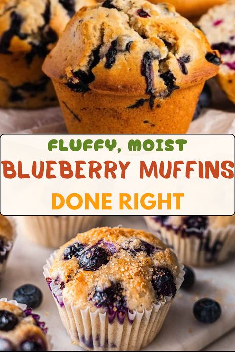 Fluffy, Moist, and Packed with Berries – Blueberry Muffins Done Right Best Blueberry Muffins, Moist Muffins, Muffin Recipes Blueberry, Stay Soft, Sweet Tart, Blueberry Muffins, Sweet Tarts, Perfect Breakfast, Easy Food To Make