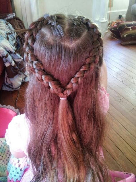 Heart Dutch Braid, Heart Braid, Dutch Braid, Hair Wrap, Heart Shapes, Braids, Hairstyles, Hair Styles, Hair