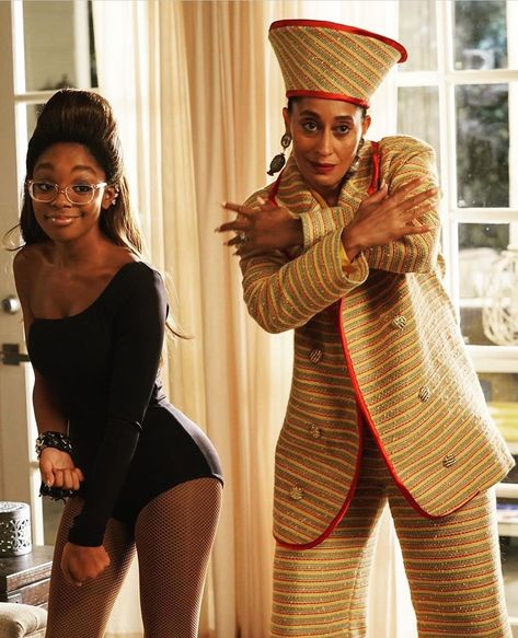 Marsai Martin, Halloween Episodes, Ross Dresses, Black Royalty, Creative Fashion Photography, Tracee Ellis Ross, Earthy Outfits, Queen Latifah, Black Femininity