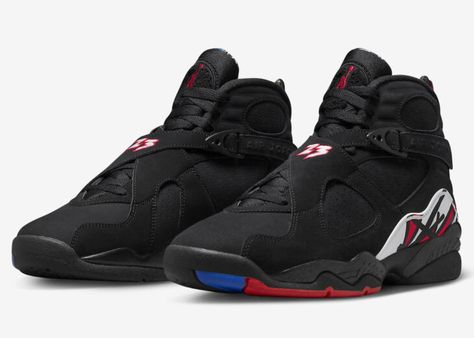 SNEAKER NEWS: Jordan 8 ‘Playoff’ 2023 Release Air Jordan Retro 8, Air Jordan 8 Retro, 2023 Lookbook, Nike Air Jordan 8, Air Jordan 8, Mid Top Shoes, White Basketball Shoes, Jordan Model, Jordan 8