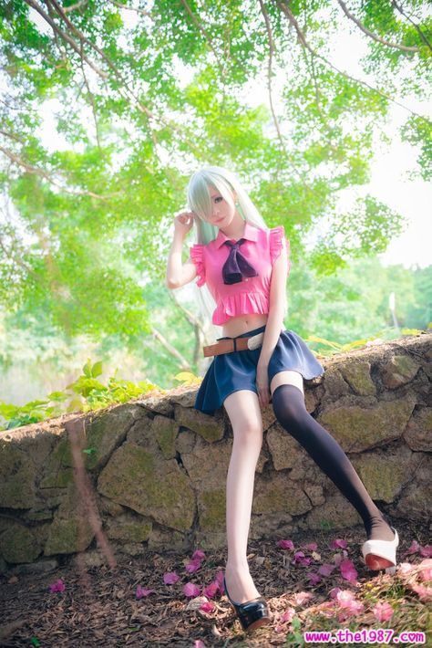 The Seven Deadly Sins - Elizabeth Elizabeth From Seven Deadly Sins, Seven Deadly Sins Cosplay, Elizabeth Cosplay, Princesa Elizabeth, Cosplay Ideas Women, Diy Cosplay, Elizabeth Liones, Kawaii Cosplay, Cosplay Diy