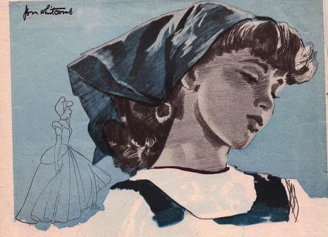 Cinderell Leslie Aesthetic, 50s Magazine, Jon Whitcomb, Action Reference, Pencil Work, Animation Character, Cinderella Disney, Disney Concept Art, Character Reference