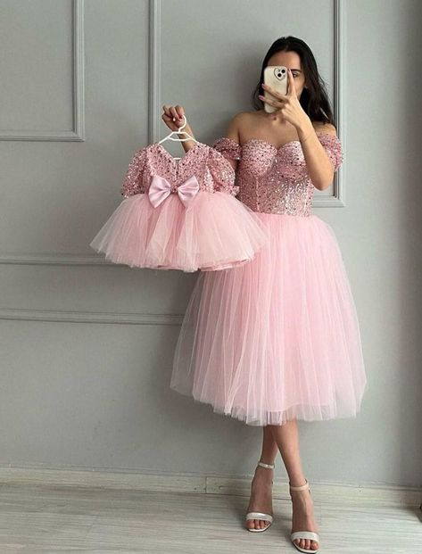 Mom And Daughter Birthday Dress, Mother Daughter Dresses Matching Birthday, Mother Daughter Birthday Dress, Mom Daughter Dress, Mother And Daughter Matching Outfits, Mom And Daughter Dress, Mommy Daughter Dresses, Mom Daughter Matching Dresses, Baby In Wedding Dress