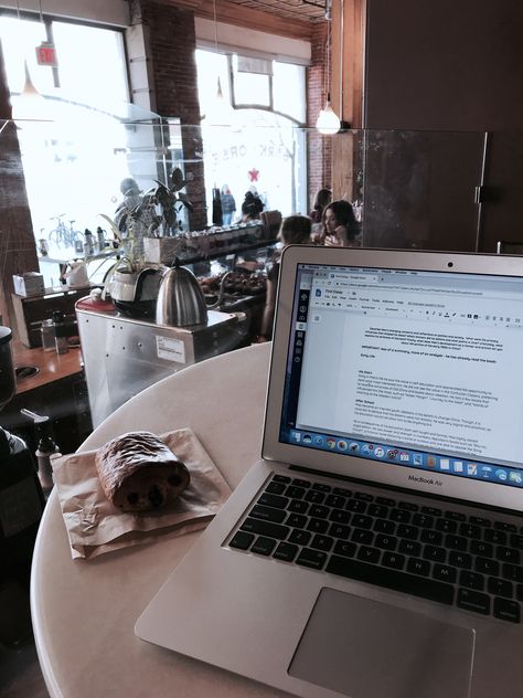 #study #studygram #studymotivation #coffee #cafe #coffeeshop #aesthetic #laptop #essay #writing Coffee Shop Writing Aesthetic, Writing In Cafe Aesthetic, Laptop In Cafe Aesthetic, Cafe Writing Aesthetic, Writing Book Aesthetic Laptop, Laptop Writing Aesthetic, Cafe Laptop Aesthetic, Laptop Studying Aesthetic, Writing Essays Aesthetic