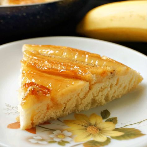 Stove Desserts, Stove Top Desserts, Stovetop Desserts, Stovetop Recipes, Banana Upside Down Cake, Skillet Desserts, Peach Upside Down Cake, Stove Top Recipes, Holiday Tips