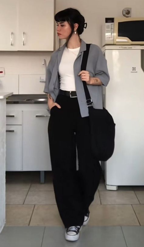 Tomboy Femme, Mode Hippie, Corporate Goth, Work Fits, Casual Day Outfits, Mode Inspo, Tomboy Fashion, Professional Outfits, Business Casual Outfits