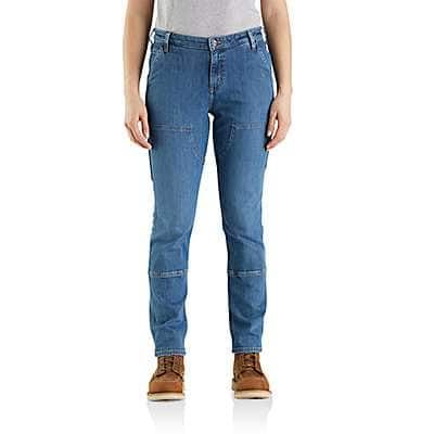 Women's Work Jeans | Carhartt Carhartt Shirt Jacket, Womens Trouser Jeans, Carhartt Overalls, Work Wear Outfits, Carhartt Womens, Work Jeans, Carhartt Women, Long Trousers, Womens Pants