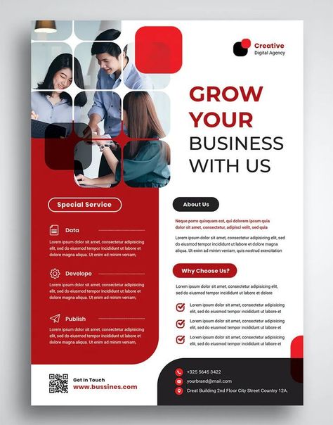 #Flyer_Layout_Design_Inspiration #Recruitment_Flyer_Design #Mailer_Design_Templates #One_Pager_Design Mailer Design Templates, One Pager Design, Social Media Announcement, Inmobiliaria Ideas, Mailer Design, Brochure Design Layout, Flyer Inspiration, Aesthetic Social Media, Graphic Design Brochure