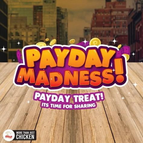 Kedai Ayamas Payday Treat Promotion on 25th - 29th of Every Month Payday Promo Design, Payday Sale Poster, Payday Design, Payday Sale Design, Promo Design Social Media, Sales Promotion Design, Sales Poster, Payday Sale, Text Inspiration