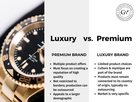 Luxury vs. Premium: What's the difference?  You can use the same strategies that Luxury and Premium brands use to get more sales and increase organic business growth. Luxury Marketing Ideas, Luxury Brand Marketing, Luxury Brand Name Ideas, Popularity Tips, Brand Taglines, Startup Infographic, Business Psychology, Basic Physics, Business Branding Design