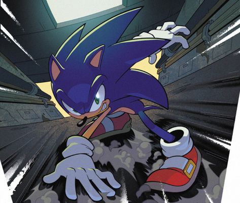 Sonic The Hedgehog Idw, Sonic Idw, Comic Book Panels, Animation Sketches, Sonic Franchise, Sonic Art, Comic Panels, Music Covers, Read Image