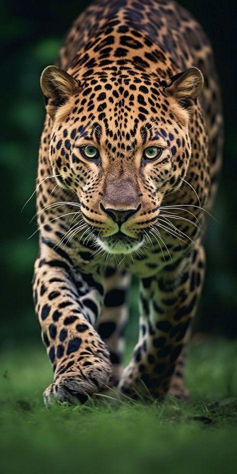 ♔ Léopards ♔ Leopards Big Cats Photography, Wild Animal Wallpaper, Wild Animals Photography, 2024 Art, الفن الرقمي, Wild Animals Pictures, Exotic Cats, Animal Portraits Art, Big Cats Art