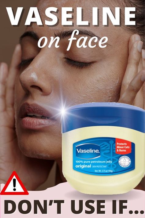 How does vaseline work and is vaseline safe for face? Is vaseline comedogenic? Will vaseline cause acne? Can vaseline be used as a moisturizer? Can vaseline cause pimples? What are some vaseline alternatives? Click this pin to learn if using vaseline is right for your skin or why you may want to skip it in your skincare routine. | Dr. Arsalan Aspires Vaseline On Face, Vaseline Uses For Face, Vaseline For Face, Wrinkles Remedies Face, Vaseline Uses, Vaseline Petroleum Jelly, Colgate Toothpaste, Wrinkle Remedies, Remove Unwanted Hair