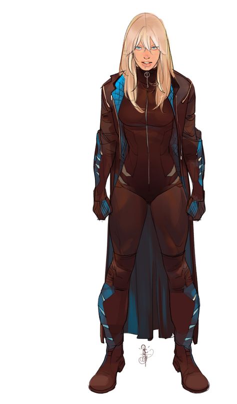 Suit Inspiration, Otto Schmidt, Superhero Suits, Brown Suit, Art Concepts, Female Superhero, Super Hero Outfits, Superhero Characters, Brown Suits