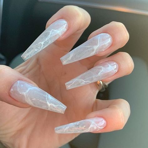 @TRUUBEAUTYS💧 White Nails Design, Matte White Nails, Ombre Acrylic, Men Tattoos, Long Nail Designs, White Acrylic Nails, Long Acrylic Nails Coffin, White Nail Designs, Fire Nails