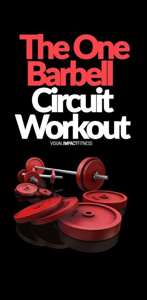 Most circuit training routines are not practical in a busy gym. Here a routine that requires just one barbell. #circuit #circuittraining #intervaltraining #hiit #workout #gym #gymlife #lifting #fatloss #fatburning Barbell Complex, Barbell Workout, Aerobics Workout, Circuit Workout, Circuit Training, Planet Fitness Workout, Interval Training, Workout Machines, Hiit Workout