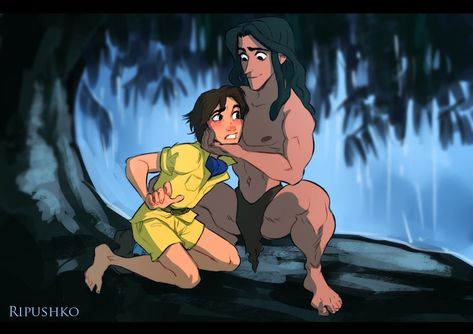 Genderbend Disney, Disney Characters Genderbend, Disney Gender Swap, Old Arts, Gender Bent Disney, Disney Gender Bender, Disney Fanatic, Disney Funny, Tarzan