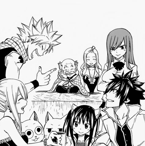 Fairy Tail Manga Icons, Team Natsu, Icons Black And White, Fairy Tail Photos, Fairy Tail Gray, Anime Fairy Tail, Fairy Tail Guild, Fairy Tail Art, Fairy Tail Manga