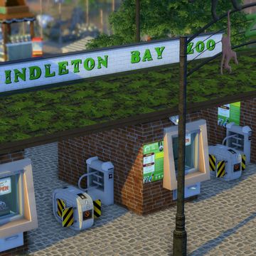 Sims 4 Zoo Cc, Sims 4 Deco Buildings Cc, Sims 4 Brindleton Bay, Realistic Sims, Sims4 Accessories, Sims Interior, Sims Lots, Brindleton Bay, Lotes The Sims 4