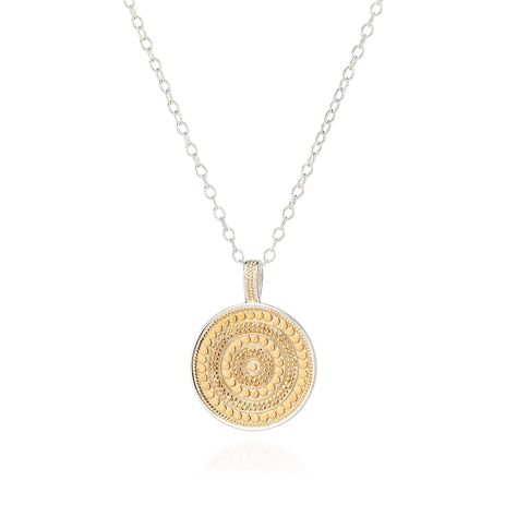 Classics Collection — Anna Beck Designs, Inc Anna Beck Jewelry, Anna Beck, Large Pendant Necklace, Pure Design, Round Pendant Necklace, Boho Luxe, Gold Dots, Disc Pendant, Disc Necklace