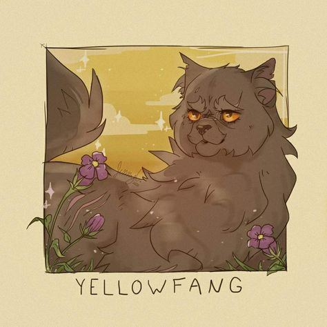 Yellowfang Fanart, Warrior Cat Fanart, Warrior Cats Fanart, Warrior Cat Memes, Warrior Cats Series, Warrior Cats Books, Warrior Cats Fan Art, Warrior Cat Drawings, Love Warriors