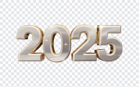 2025 White and Gold PNG 2025 Logo Aesthetic, 2025 Aesthetic Logo, 2025 Logo, Animated Fonts, Gold Logo Design, Gold Png, Gold Clipart, Adobe Illustrator Graphic Design, Balloon Arches