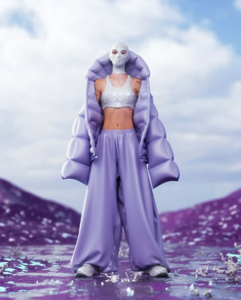 Metaverse Fashion, การออกแบบ Ui Ux, 3d Fashion Design, 3d Clothes, Fashion Art Direction, 3d Clothing, Conceptual Fashion, 3d Fashion, Digital Fashion