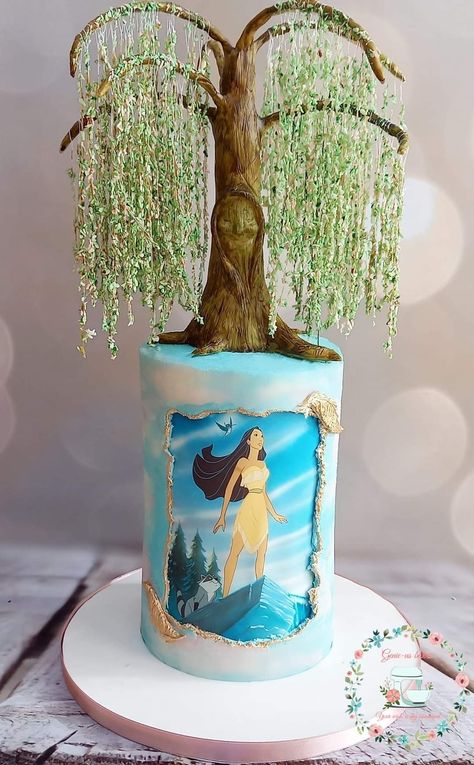 Pocahontas Cake Ideas, Pocahontas Theme Party, Pocahontas Birthday Cake, Pocahontas Tree, Pocahontas Birthday Party Ideas, Pocahontas Cake, Pocahontas Birthday Party, Pocahontas Birthday, Pocahontas Wedding