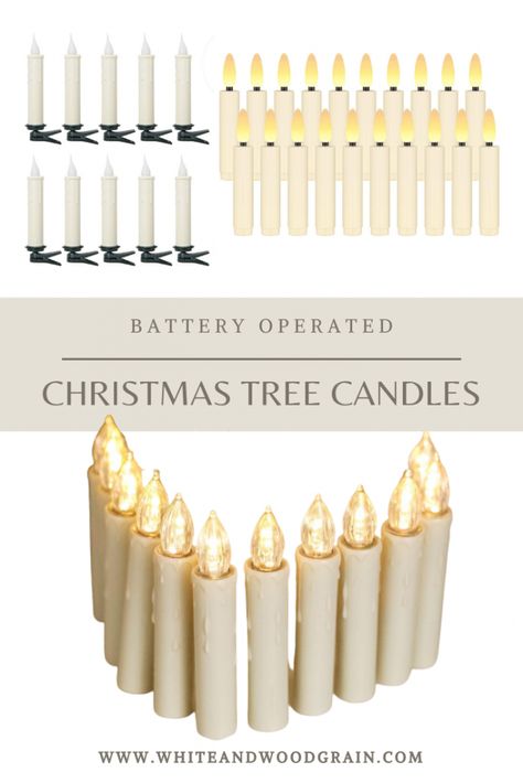 Vintage Christmas Tree Candles, Christmas Tree Candle Lights, Clip On Candles For Christmas Tree, Diy Christmas Tree Candles, Christmas Tree With Candles, Candles On Christmas Tree, Victorian Christmas Decor, Candle Christmas Tree, Tapper Candles