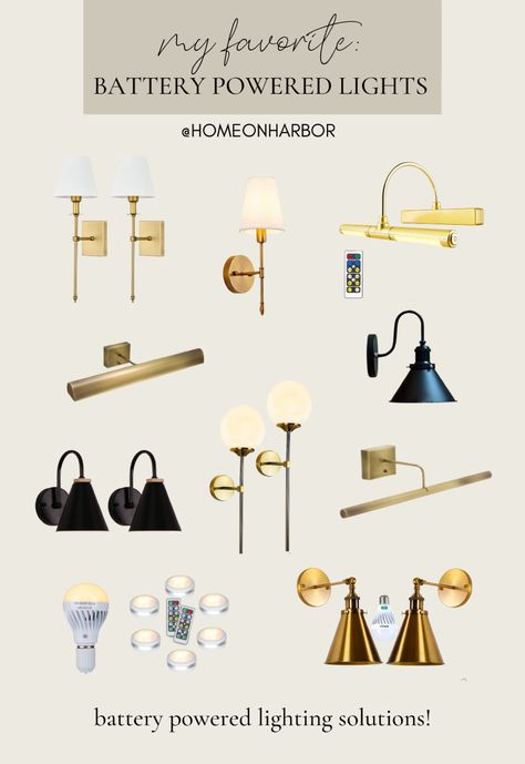 Electric Sconces Light Fixtures, Gold Battery Wall Lights, Where To Use Wall Sconces, Office Sconces Wall Lamps, Home Office Wall Sconces, Fireplace Wall Lighting, Wall Sconces Going Up Stairs, Wall Light Battery Powered, Battery Operated Gallery Light