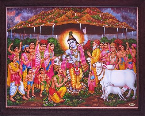 Goverdhan Parvat, Iyyapan Images Hd Wallpaper, Ram Krishna, Srila Prabhupada, Shiva Lord Wallpapers, Lord Krishna Wallpapers, Shri Krishna, Krishna Radha Painting, Radha Krishna Images