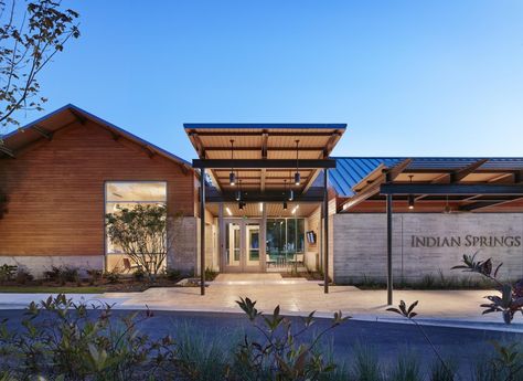 Indian Springs School | Lake Flato Modern Elementary School, Sims Lots, Lake Flato, School Building Design, Schools In America, Spring School, School Campus, Education Architecture, Birmingham Alabama