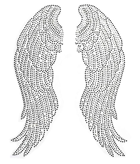 Cheap Rhinestones, Buy Directly from China Suppliers:Large Angel Wings Pairs Iron on Hot Fix Rhinestone Transfer Bling Motif Diamond Applique for Crafts Clothes Bags Decoeated Enjoy ✓Free Shipping Worldwide! ✓Limited Time Sale ✓Easy Return. Hotfix Designs, Large Angel Wings, Rhinestone Patterns, Rhinestone Hotfix, Art To Sell, Embroidery Store, Jeans Design, Crafts Clothes, Car Diy