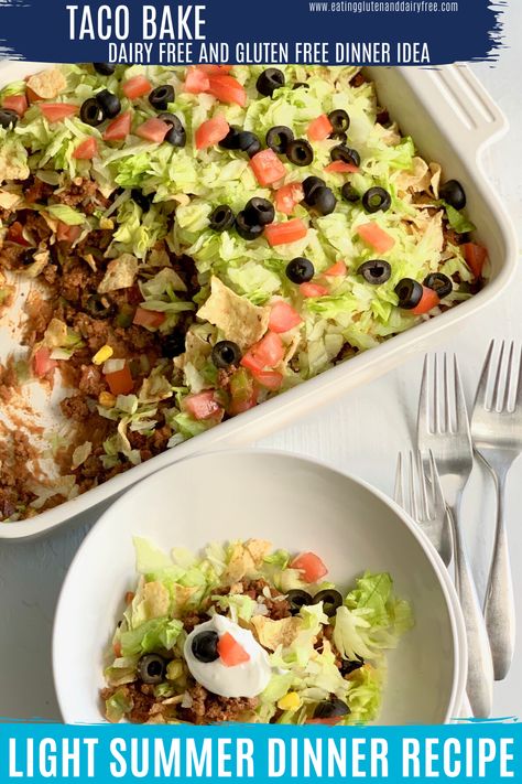 Healthy Dye Free Dinner, Easy Hosting Dinner Ideas, Dinner Gluten Free Dairy Free, Dairy Free Tacos, Gluten Free Taco, Aip Dinners, Gluten Free Dairy Free Dinner, Aip Meals, Layered Taco