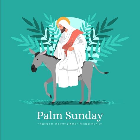 Flat palm sunday illustration | Free Vector Holy Week Events, Jesus Art Paintings, Sunday Illustration, Happy Palm Sunday, Sunday Pictures, Jesus Christ Painting, Poster Template Design, Bible Stories For Kids, Pictures Of Christ