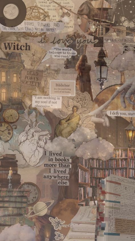 #bookaesthetic #brownaesthetic #wallpaper Book Related Wallpaper Aesthetic, Bookish Collage Wallpaper, Bibliophile Aesthetic Wallpaper, Book Pages Wallpaper, Bookish Wallpaper Aesthetic, Bookish Collage, Bibliophile Aesthetic, Poetry Wallpaper, Wallpaper Books